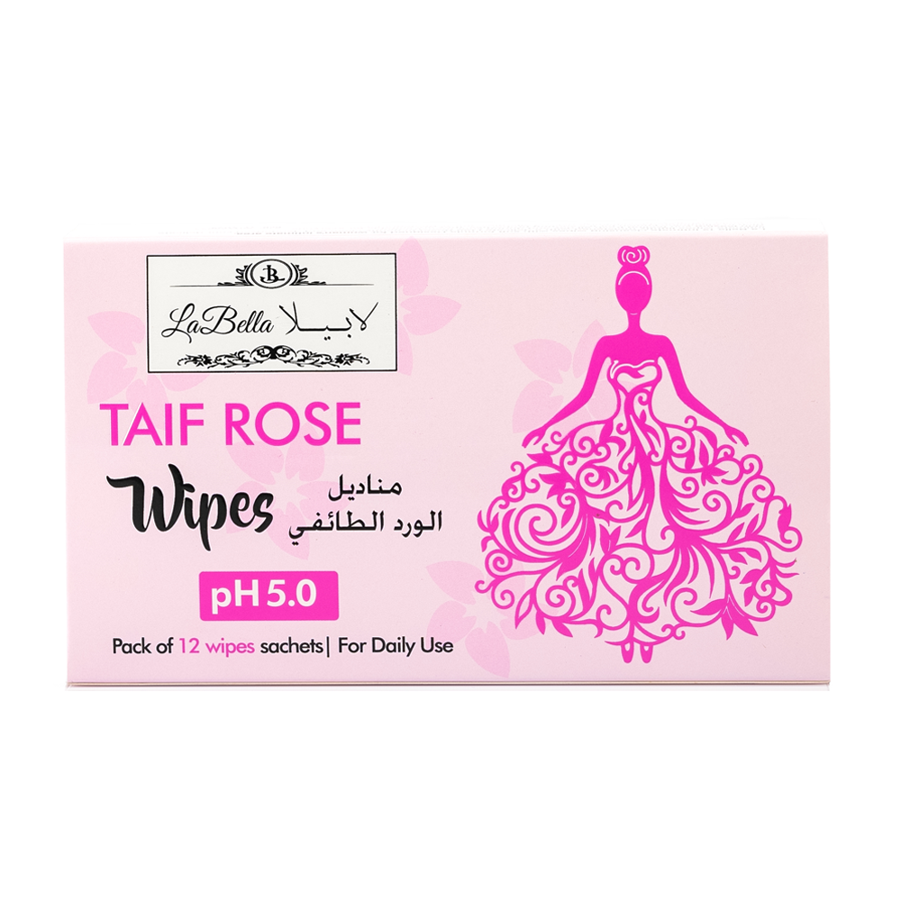 1702291945_25008_79092963_6291107913087 مناديل الورد الطائفي من لابيلا - 12 منديل مغلف - الصورة 1