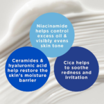 ⁦بانوكسيل مرطب للبشرة بي إم بالنسينج ريبير 4% نياسيناميد اوفرنايت هايدريشن - 85جم⁩ - الصورة ⁦4⁩