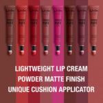 ⁦نيكس احمر شفاه روج باودر باف ليبي ليب مات كريم⁩ - الصورة ⁦4⁩