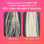 ⁦كيه 18 ماسك ليف إن لإصلاح الشعر الجزيئي - 150مل⁩ - الصورة ⁦4⁩