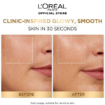 ⁦تونر تقشير وإشراقة جليكوليك برايت من لوريال باريس - 128مل⁩ - الصورة ⁦4⁩