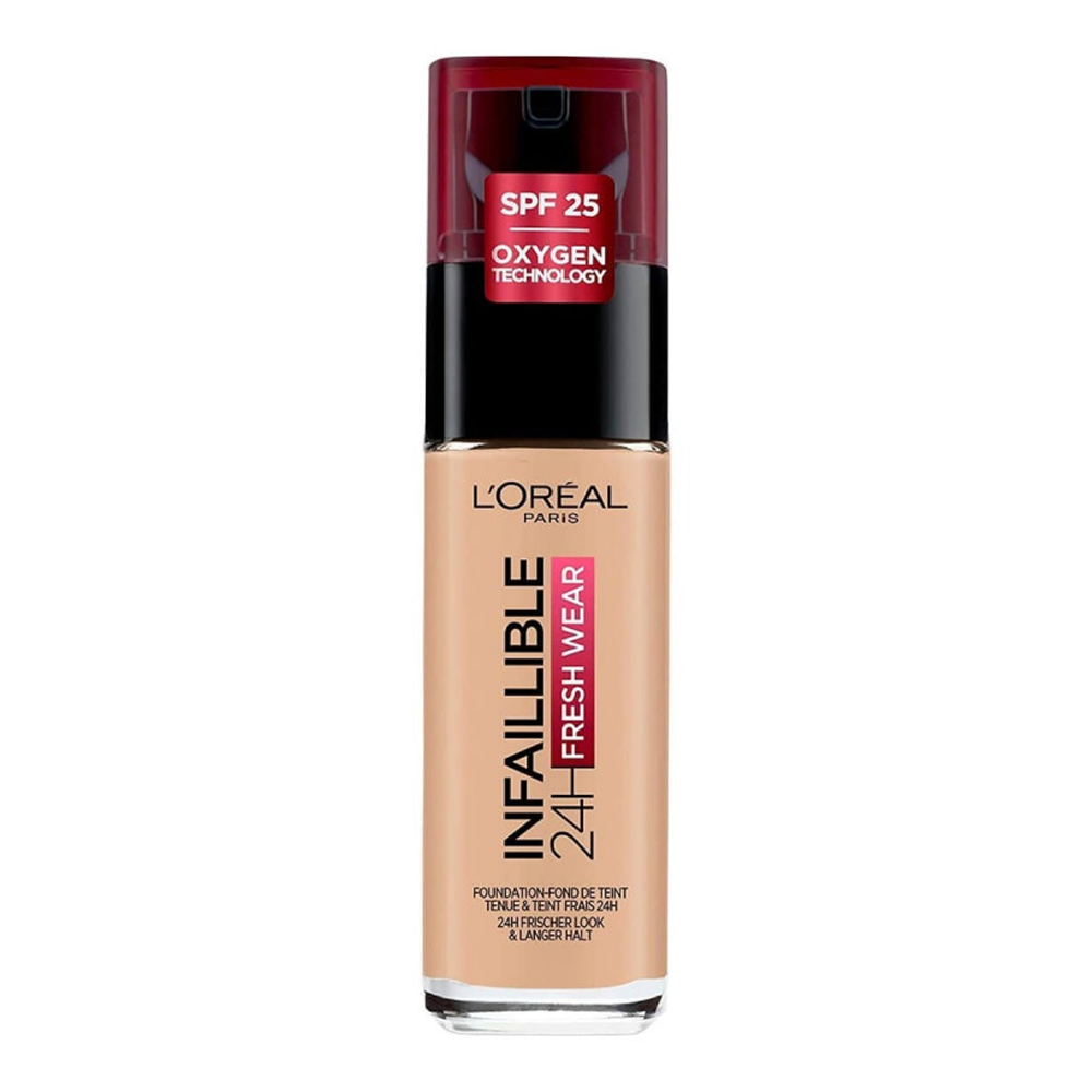 1707915150_25692_5728091_5656567567890 كريم أساس فاونديشن انفاليبل 32 ساعة فريش وير من لوريال باريس - الصورة 1