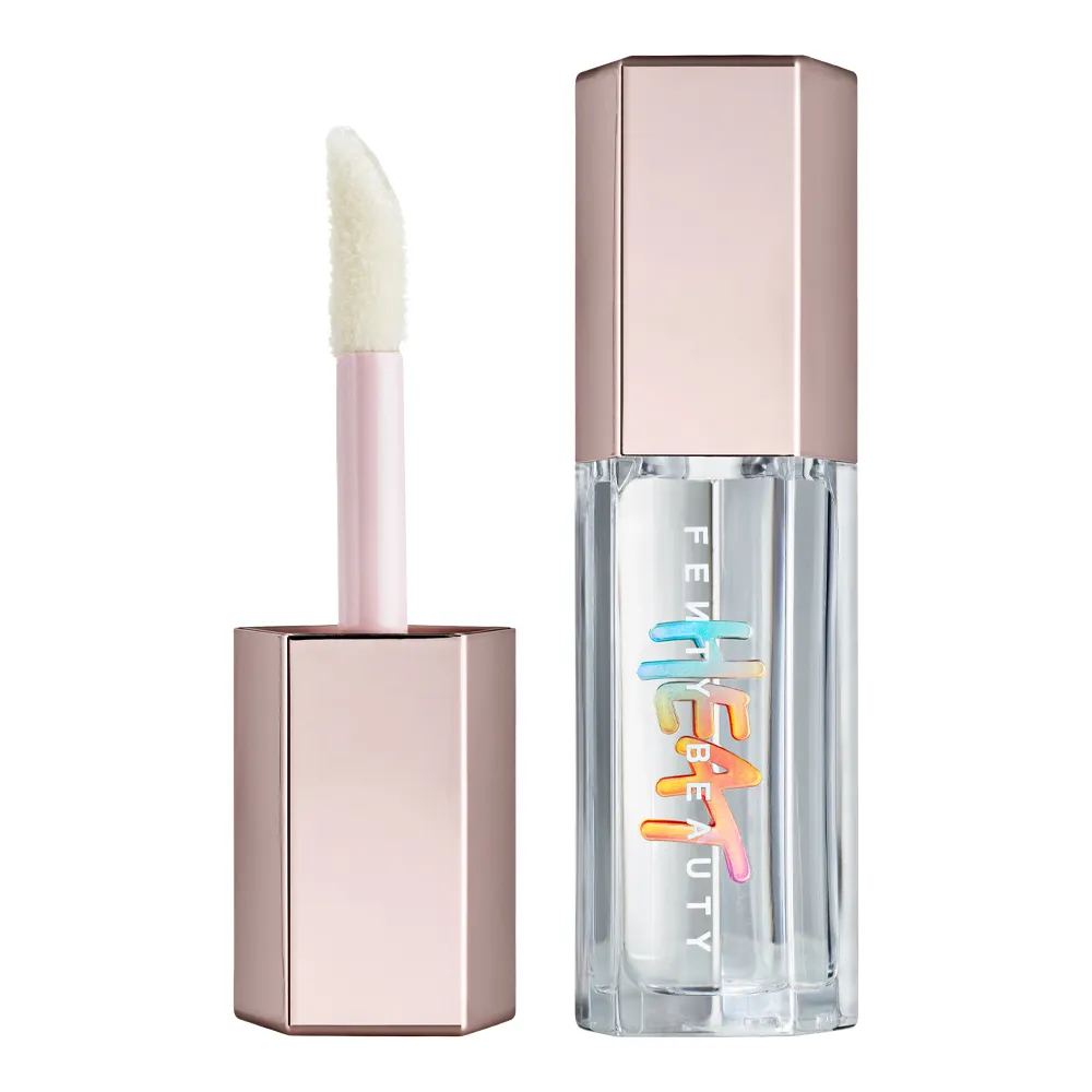 1708241579_25823_19970155_840026662536 قلوس ملمع ومكبر شفاه بومب هيت يونيفرسال من فنتي بيوتي - Glass Slipper Heat 07 - الصورة 1