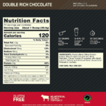 ⁦أوبتيموم نيوترشن جولد ستاندرد 100% واي بروتين بنكهة الشوكولاتة الغنية - 5 باوند⁩ - الصورة ⁦3⁩