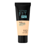 ميبلين فيت مي كريم اساس مات اند بورليس - 30مل - 112 Soft Beige