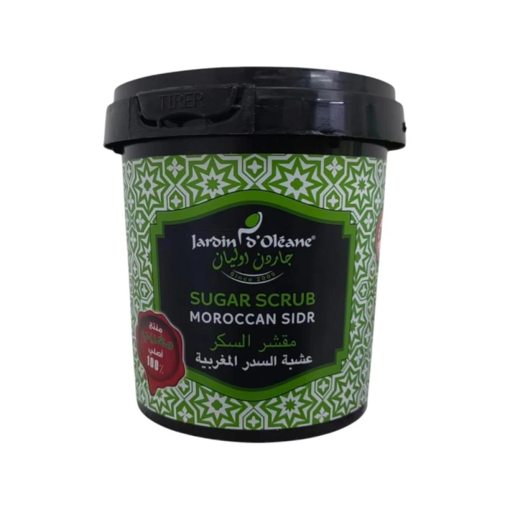 18966654_1749041289_23e747dfea878b86b4eb8d65b3946fc5 جاردن اوليان مقشر السكر بعشبة السدر المغربية - 600 جم - الصورة 1