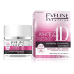 ⁦كريم الوجه الليلي وايت برستيج فور دي للتفتيح والتجديد من إيفلين - 50 مل⁩ - الصورة ⁦2⁩