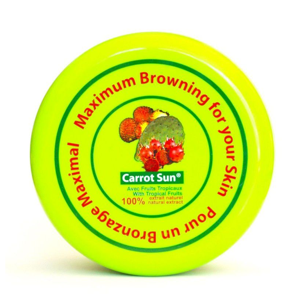 20066416_1714635728_3f6bdd83d0adf6c5f4bbd57984ea6860 كريم تان تسمير بالفواكه الاستوائية من كاروت صن - 350 مل - الصورة 1