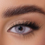 عدسات ملونة زينة من أفل - سنو