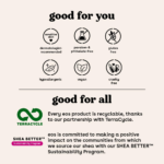 ⁦إي أو إس كريم لترطيب الجسم بعد الحلاقة من مجموعة سكين كشمير - 207 مل⁩ - الصورة ⁦3⁩