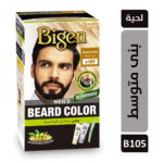 ⁦صبغة شعر اللحية للرجال من بيجين - بني متوسط بي 105⁩ - الصورة ⁦2⁩