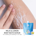 ⁦بيبي برايت مقشر جسم بالحليب والليمون - 250مل⁩ - الصورة ⁦2⁩