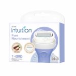 شيك غيار شفرات الحلاقة بخلاصة زبدة الكاكاو للنساء - 3 قطع