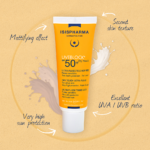 ⁦ايزيس فارما واقي شمس سائل دراي تتش بعامل حماية من الشمس +50 - 40مل⁩ - الصورة ⁦3⁩