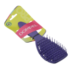 دومبل فرشاة سيليكون لجميع أنواع الشعر - بنفسجي