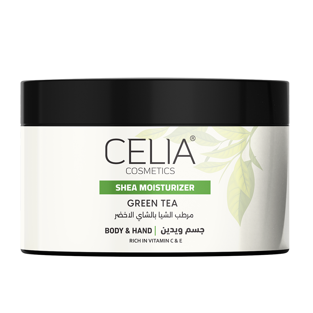 22852172_1719209013_9be8c4a1835e1f2da4a5b5686378e22c زبدة شيا بالشاي الأخضر وعشبة الليمون للجسم واليدين من سيليا - 300جم - الصورة 1