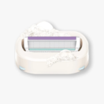 ⁦شيك غيار شفرات الحلاقة بخلاصة زبدة الكاكاو للنساء - 3 قطع⁩ - الصورة ⁦3⁩