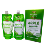 ماجيكا كريم صبغة للشعر بالتفاح الأخضر لون اسود - 500مل+500مل