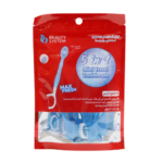 بيوتي سستم فرشاة ومعجون مع خيط تنظيف الاسنان - 10قطع