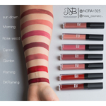 ⁦نوره بو عوض احمر شفاه روج سائل مقاوم للماء - صن داون⁩ - الصورة ⁦3⁩