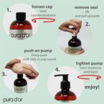 ⁦بيورا دور زيت اللوز الحلو العضوي - 473 مل⁩ - الصورة ⁦4⁩