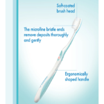 ⁦فرشاة أسنان لحماية اللثة بعبوة إقتصادية من ميريدول - ناعمة⁩ - الصورة ⁦2⁩