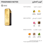 ⁦عطر ون مليون من باكو رابان للرجال - 100مل - أو دو تواليت⁩ - الصورة ⁦2⁩