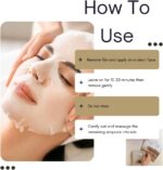 ⁦سكين1004 ماسك أمبول مدغشقر سينتيلا واتر جل - 5 قطع⁩ - الصورة ⁦5⁩