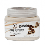 مقشر مستخلص من القهوة للجسم والوجه من جلوبال ستار - 500مل