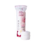 ⁦العرايس قطن دائري لتنظيف المكياج بخلاصة الورد - 80 قطعة⁩ - الصورة ⁦2⁩