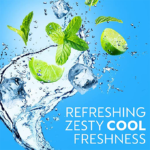 ⁦غسول الجسم كوول من ديتول مع ليفة - 250مل⁩ - الصورة ⁦2⁩