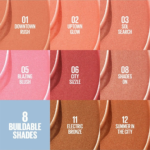 ⁦ميبيلين سنكيسر بلشر أحمر خدود وبرونزر سائل⁩ - الصورة ⁦9⁩