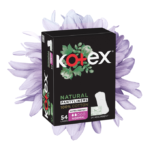 ⁦فوط يومية قطنية طبيعية من كوتكس - 54 قطعة⁩ - الصورة ⁦3⁩