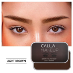 ⁦كالا ميك اب مجموعة صابونة تصفيف الحواجب - بني فاتح - CM-105⁩ - الصورة ⁦5⁩