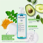 ⁦ايزيس فارما تين ديرم جل غسول للبشرة الدهنية الحساسة - 400 مل⁩ - الصورة ⁦3⁩