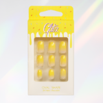 ⁦أظافر صناعية لصق ذاتي شكل بيضاوي من جليتز - صني⁩ - الصورة ⁦2⁩