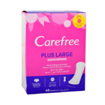 فوط يومية كبيرة بعطر منعش من كيرفري - 48 قطعة