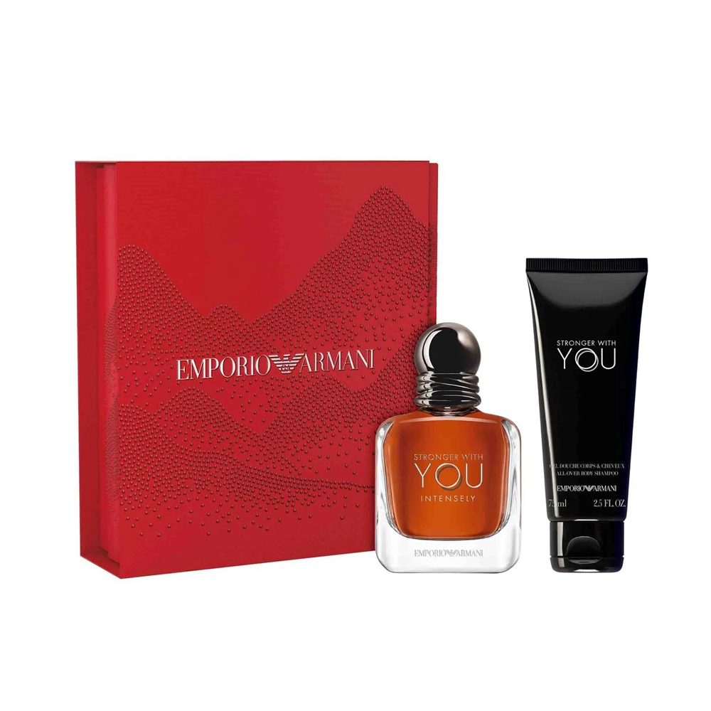 31314288_1737962806_d79d086725982166b2807918c9857d44 امبريو ارماني مجموعة عطر سترونقر ويذ يو انتنسلي للرجال - او دو برفيوم - قطعتين - الصورة 1