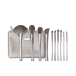 مجموعة فرش مكياج بي اتش سموكن ميرورز مع حافظة من بي اتش كوزماتيكس - 11 قطعة