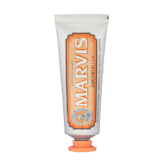 33452327_MarvisGingerMintToothpaste-25ml معجون أسنان زنجبيل و نعناع من مارفيس - 25مل - الصورة 1