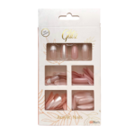 جليتز اظافر اكريلك 4 الوان مع صمغ سائل