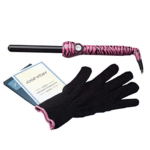 ⁦جوسي ايبر مكواة تلفيف الشعر - 13ملم - اسود وفوشيا⁩ - الصورة ⁦2⁩