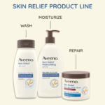 ⁦افينو سكين ريليف غسول الجسم بجوز الهند للبشرة الجافة والحساسة - 532 مل⁩ - الصورة ⁦2⁩