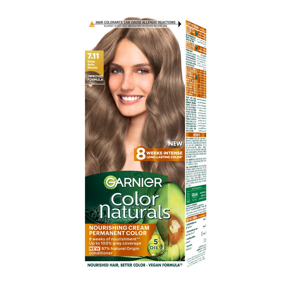 34582691_1756721080_44d7ed59e0c072462119809989e6092d غارنييه صبغة كولور ناتشرلز كريم - اشقر رمادي عميق - الصورة 1