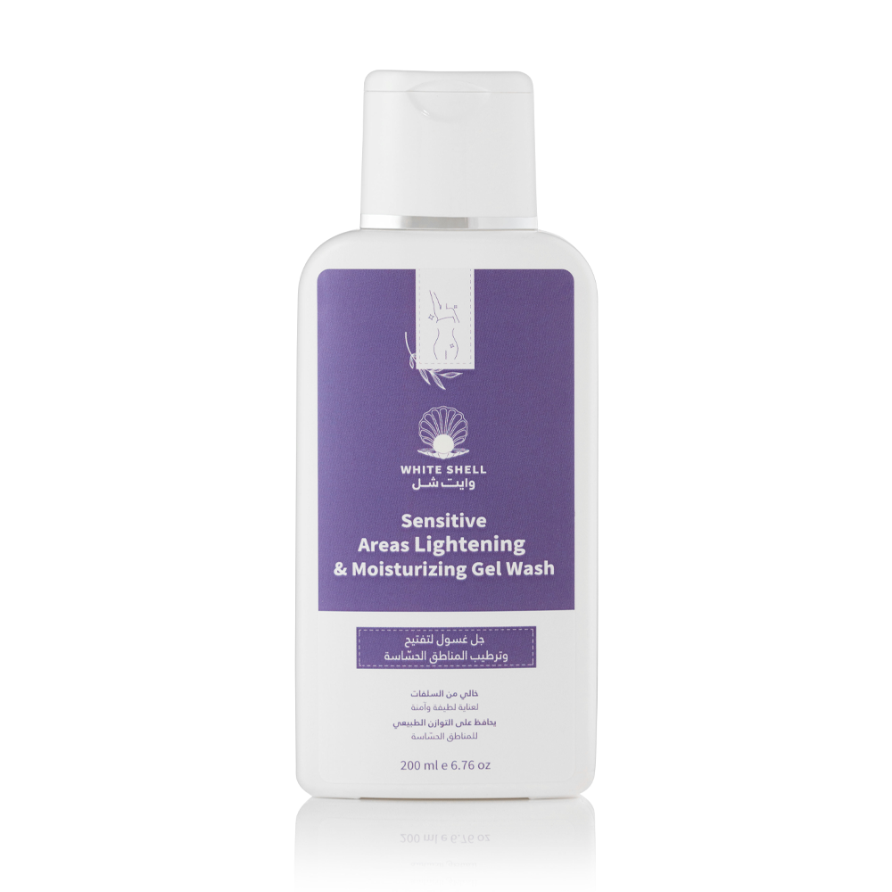 34839812_1749980651_501ea0fa60535626cbdb4fc0557200e6 وايت شل جل غسول لتفتيح وترطيب المناطق الحساسة - 200 مل - الصورة 1