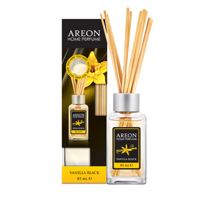 35207663_AreonVanillaBlackReedDiffuser-85ml- معطر اعواد فانيليا بلاك من اريون - 85 مل - الصورة 1