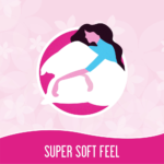 ⁦فوط يومية قطنية غير معطرة من كير فري - 56 قطعة⁩ - الصورة ⁦3⁩