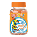 مكمل غذائي حلوى مضغ فيتامين سي من مستر تومي - 60 قطعة حلوى