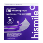 هاي سمايل لصقات تبييض أسنان V34 بربل - 14 لصقة