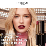 ⁦أحمر شفاه روج كولور ريتش انتنس فوليوم مات من لوريال باريس⁩ - الصورة ⁦4⁩